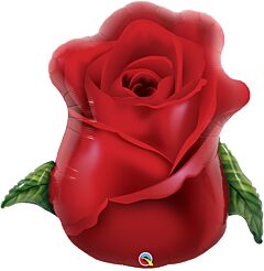 33" Red Rose Bud