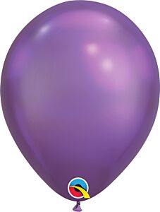 11" Qualatex Chrome Purple Latex