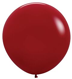 24" Deluxe Imperial Red Latex