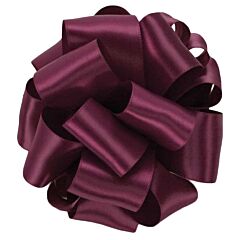 Double Face Satin 100yd No3 - Wine