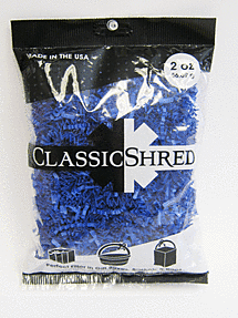 2 oz Paper Shred - Royal Blue