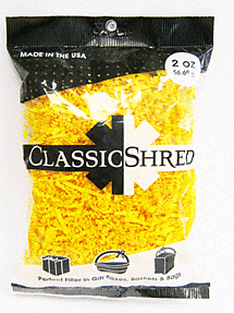 2 oz Paper Shred - Yellow