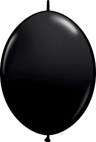 6" Qualatex Qlink Latex - Onyx Black