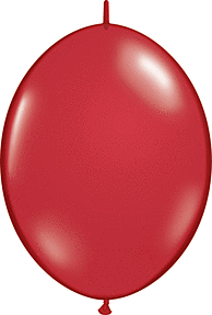 12" Qualatex Qlink Latex - Ruby Red