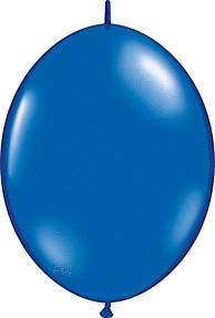 6" Qualatex Qlink Latex - Sapphire Blue
