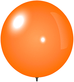 18" Dura Balloon - Orange