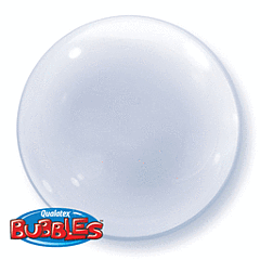 20" Clear Deco Bubble