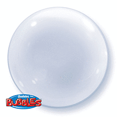 24" Deco Bubble Clear