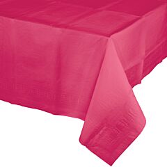 54X108" Paper Table Cover - Hot Magenta