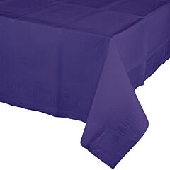 54X108" Paper Table Cover - Purple