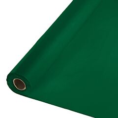 40"X100' Plastic Table Roll - Hunter Green