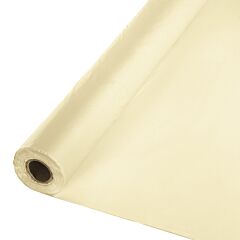 40"X100' Plastic Table Roll - Ivory