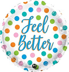 30" Feel Better Dots