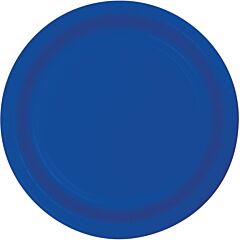 7" Paper Plate - Cobalt Blue