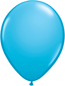 16" Qualatex Robin's Egg Blue Latex