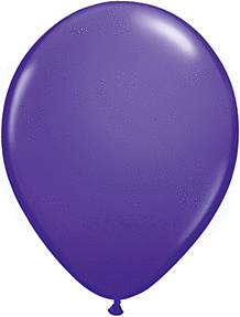 16" Qualatex Purple Violet Latex