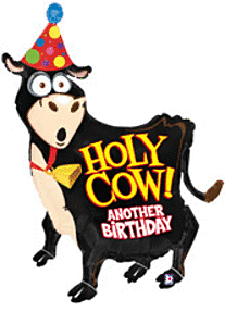 42" Holy Cow Birthday