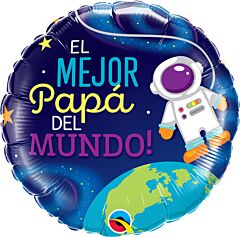 18" Mejor Papa Astronaut