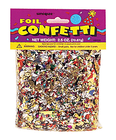 2.5 oz Foil Confetti