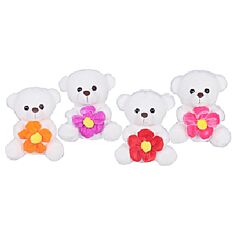 7" Flower Bear Plush
