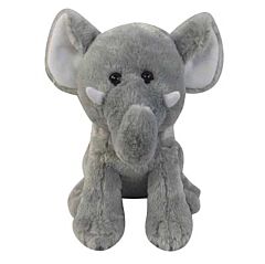 10" Gray Elephant Plush