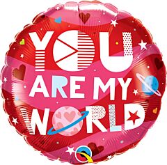 18" You Are My World