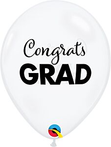 11" Simply Congrats Grad Latex