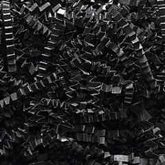 Crimped Paper Shred - Black