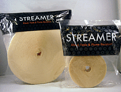 81' Crepe Streamer-French Vanilla