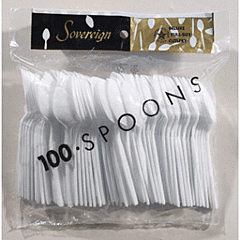 Sovereign Spoon White 10/100