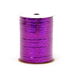 3/16X100yd Holo Smooth Ribbon - Purple