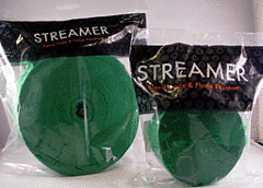 81' Crepe Streamer - Holiday Green