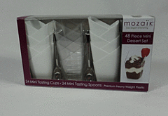 Mozaik Mini Dessert Set 12/48