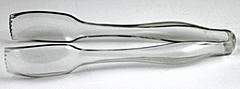 Serving Tongs - Clear 10.5"