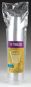 5oz Tumbler Clear 20/50