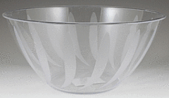 160oz Swirl Bowl - Clear