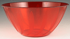 160oz Swirl Bowl - Red