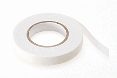 1/2" x 30 Yard Floral Tape - White