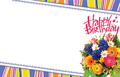 Enclosure Card - Happy Birthday