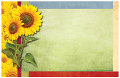 Enclosure Card - Sunflower