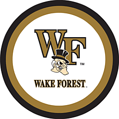 Wake Forest - 9" Plate 10Ct
