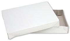 24X14X4" Frost Apparel Box-White