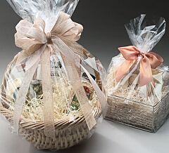 Clear Basket Bags - Round Bottom 24" x 30"