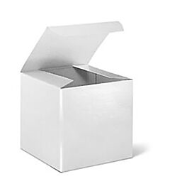 4X4X4" Gift Box - White