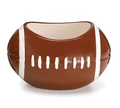 4" x 4.5" Ceramic Football Planter