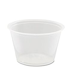 4 oz Plastic Souffle Cup, Clear