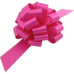 8" x 20 Loop Pull Bow - Hot Pink