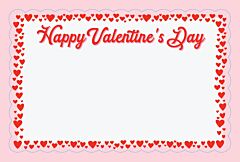 Enclosure Card - Happy Valentine's Day